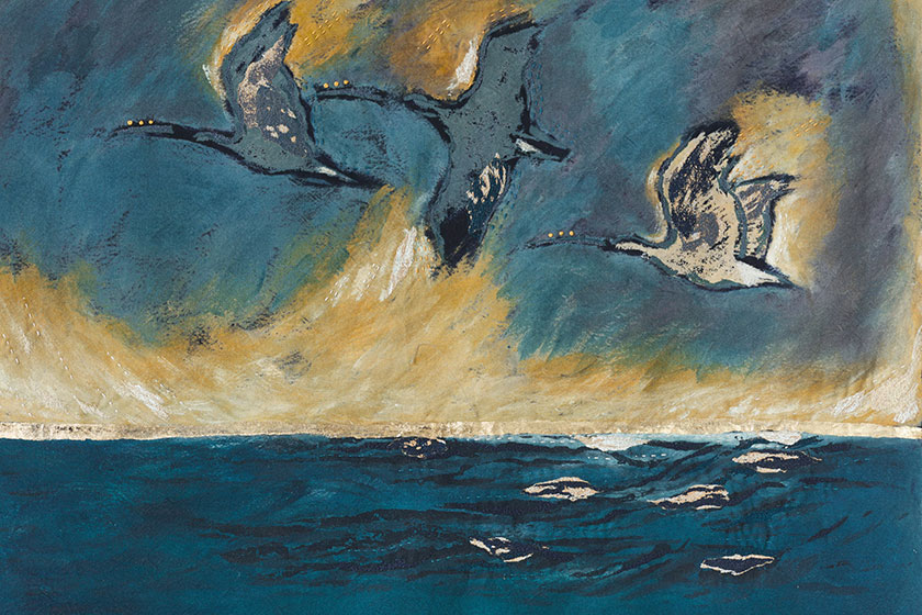 Curlew, Gold Horizon - Detail